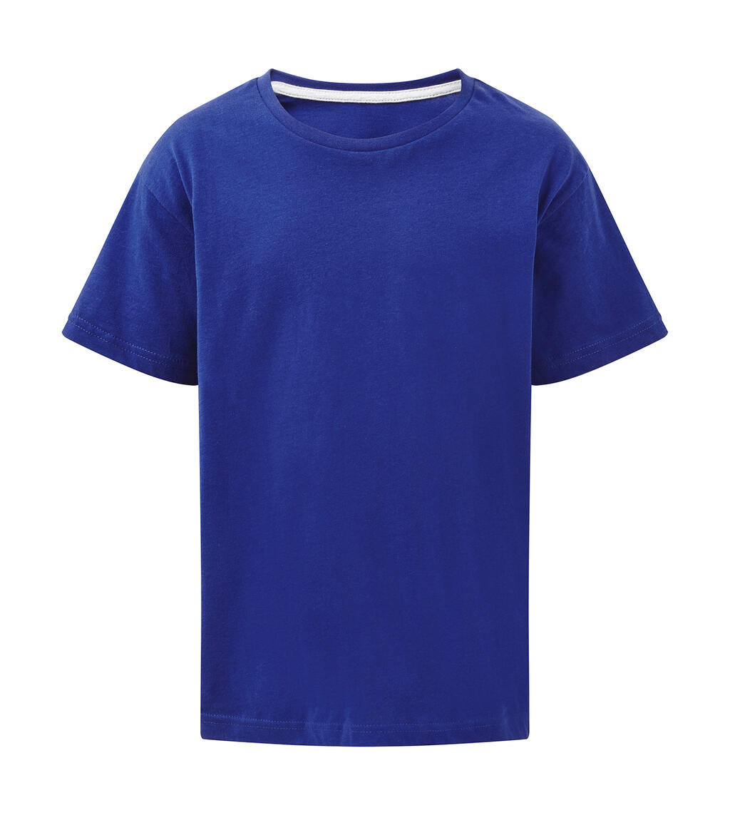 Camiseta infantil Signature sem etiqueta - 300 - AZUL REAL
