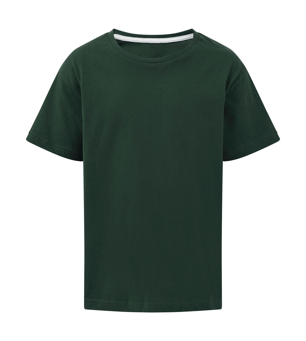 Camiseta infantil Signature sem etiqueta - 540 - VERDE GARRAFA