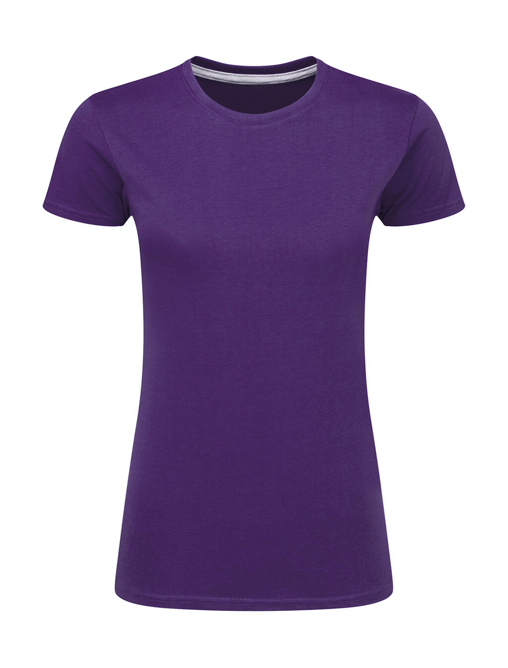 Camiseta feminina Signature sem etiqueta - 349 - Roxo
