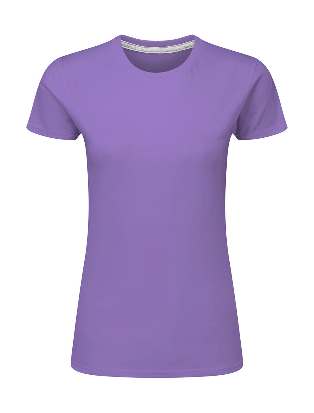 Camiseta feminina Signature sem etiqueta - 348 - ÁSTER ROXO