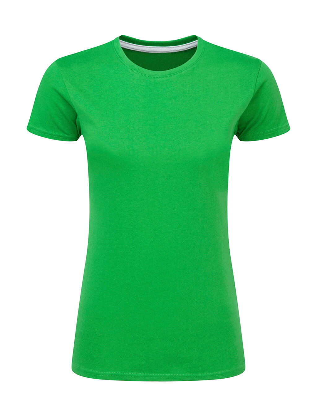 Camiseta feminina Signature sem etiqueta - 518 - Kelly Green