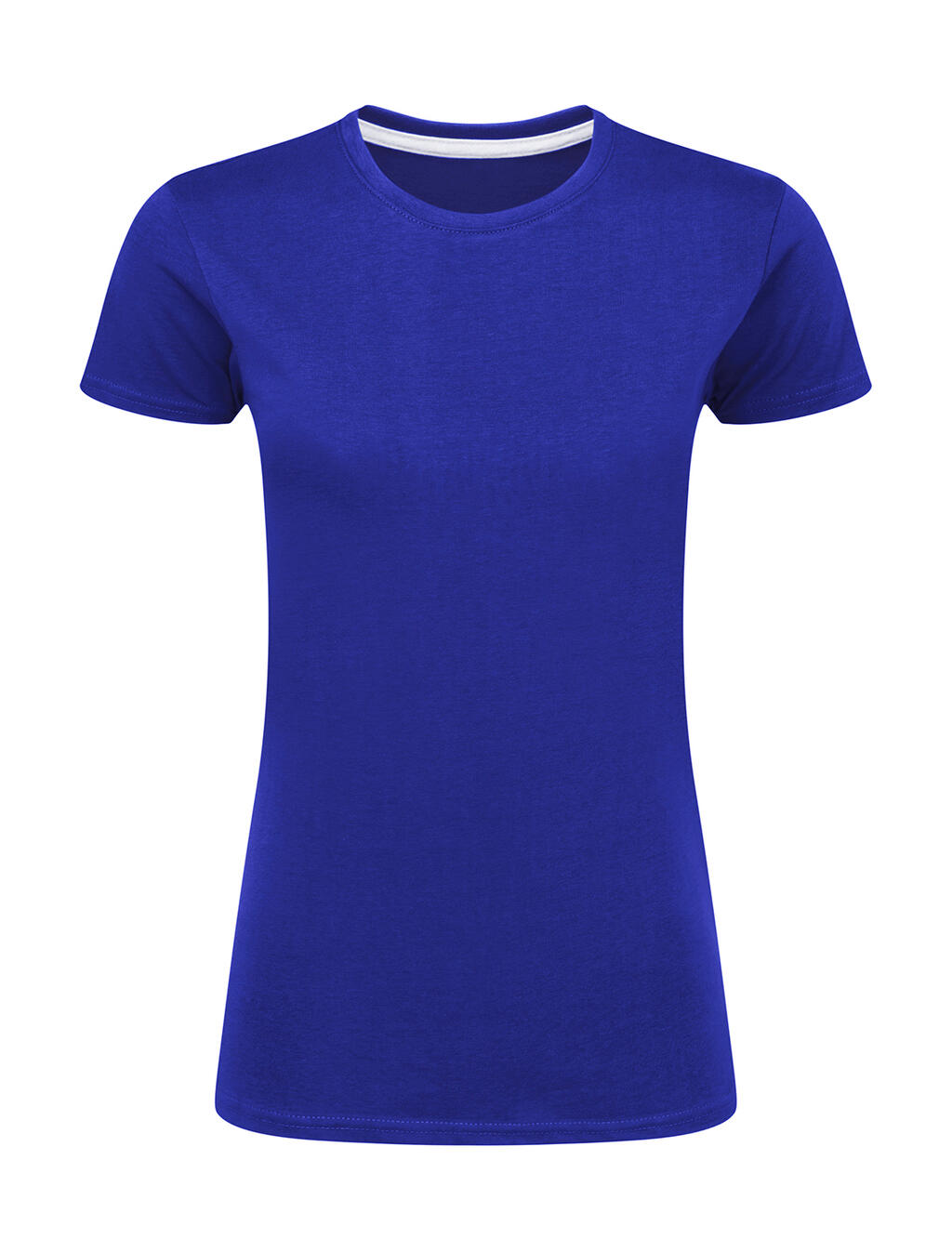 Camiseta feminina Signature sem etiqueta - 300 - AZUL REAL