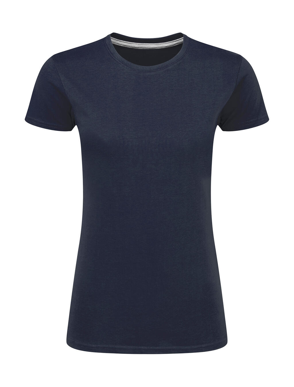 Camiseta feminina Signature sem etiqueta - 319 - Jeans