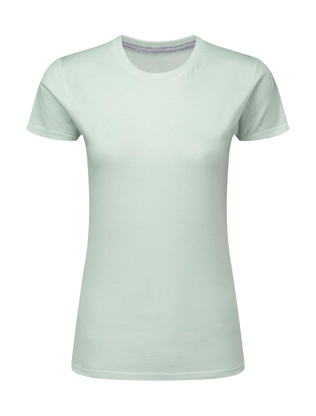 Camiseta feminina Signature sem etiqueta - 118 - Cinza Mercúrio