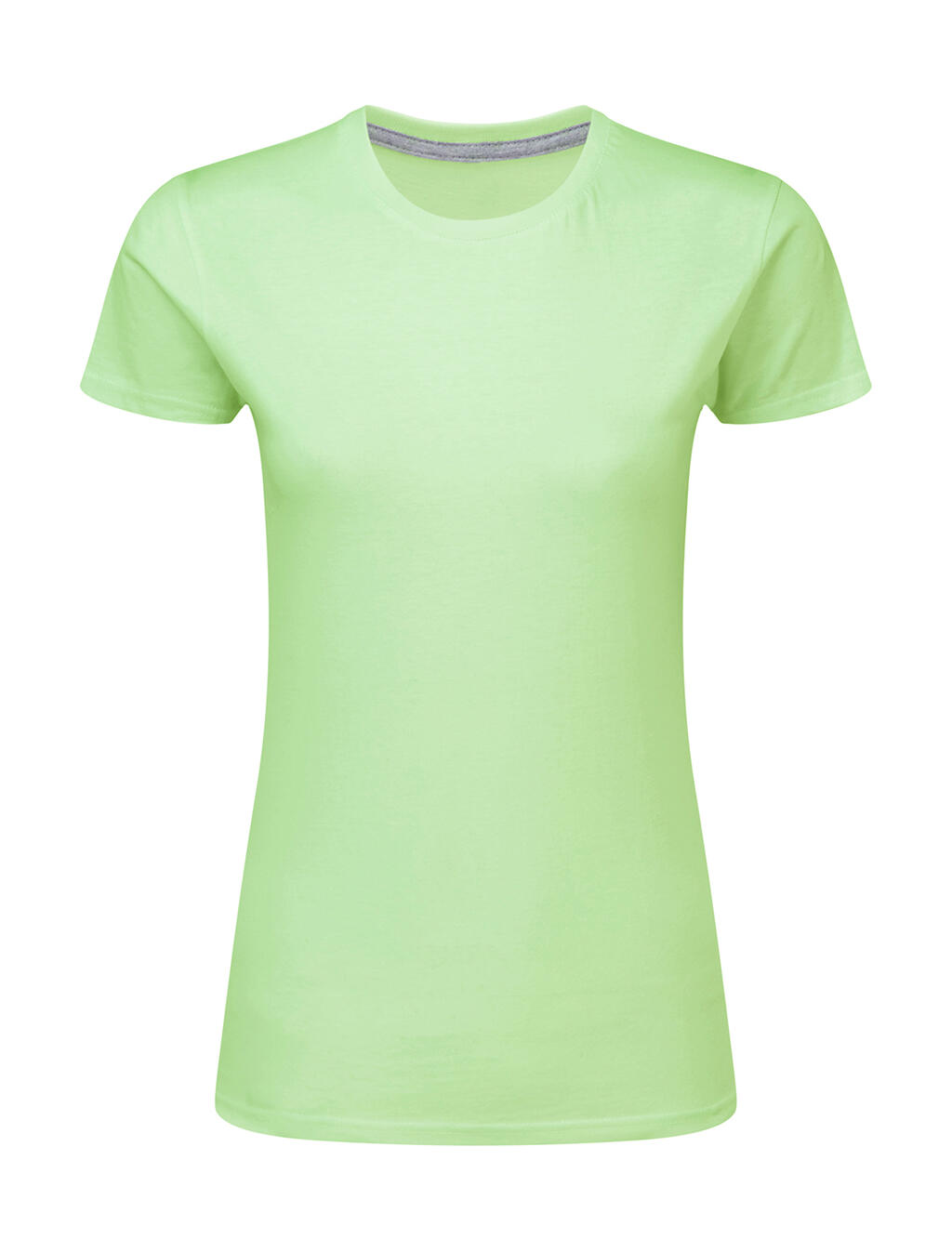 Camiseta feminina Signature sem etiqueta - 513 - Neo Mint