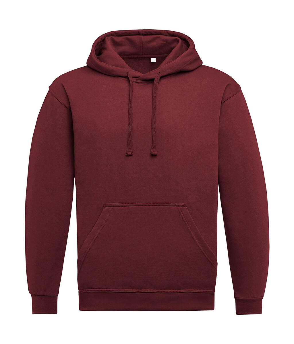 Moletom com capuz unissex - 448 - Borgonha
