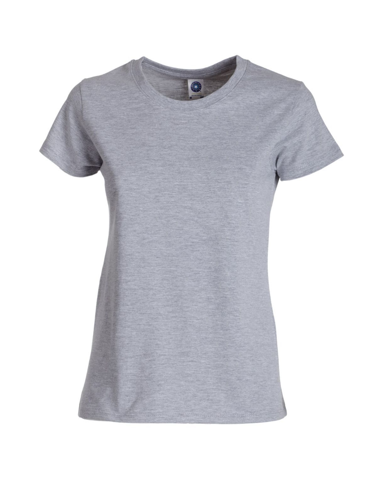 Camiseta feminina Gold Label para varejo - 9 - Cinza Mesclado
