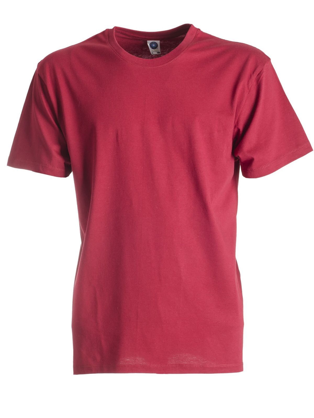 Camiseta masculina Gold Label para varejo - 81 - Vermelho cardeal