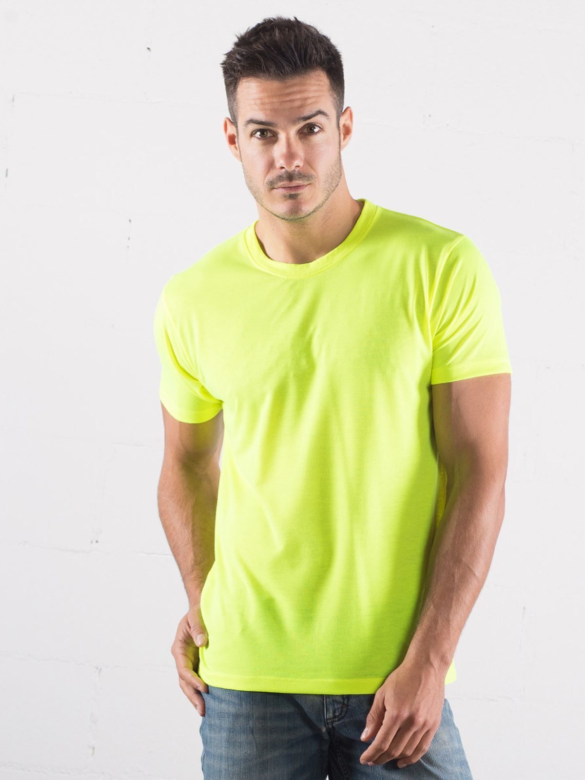 Camiseta masculina de desempenho