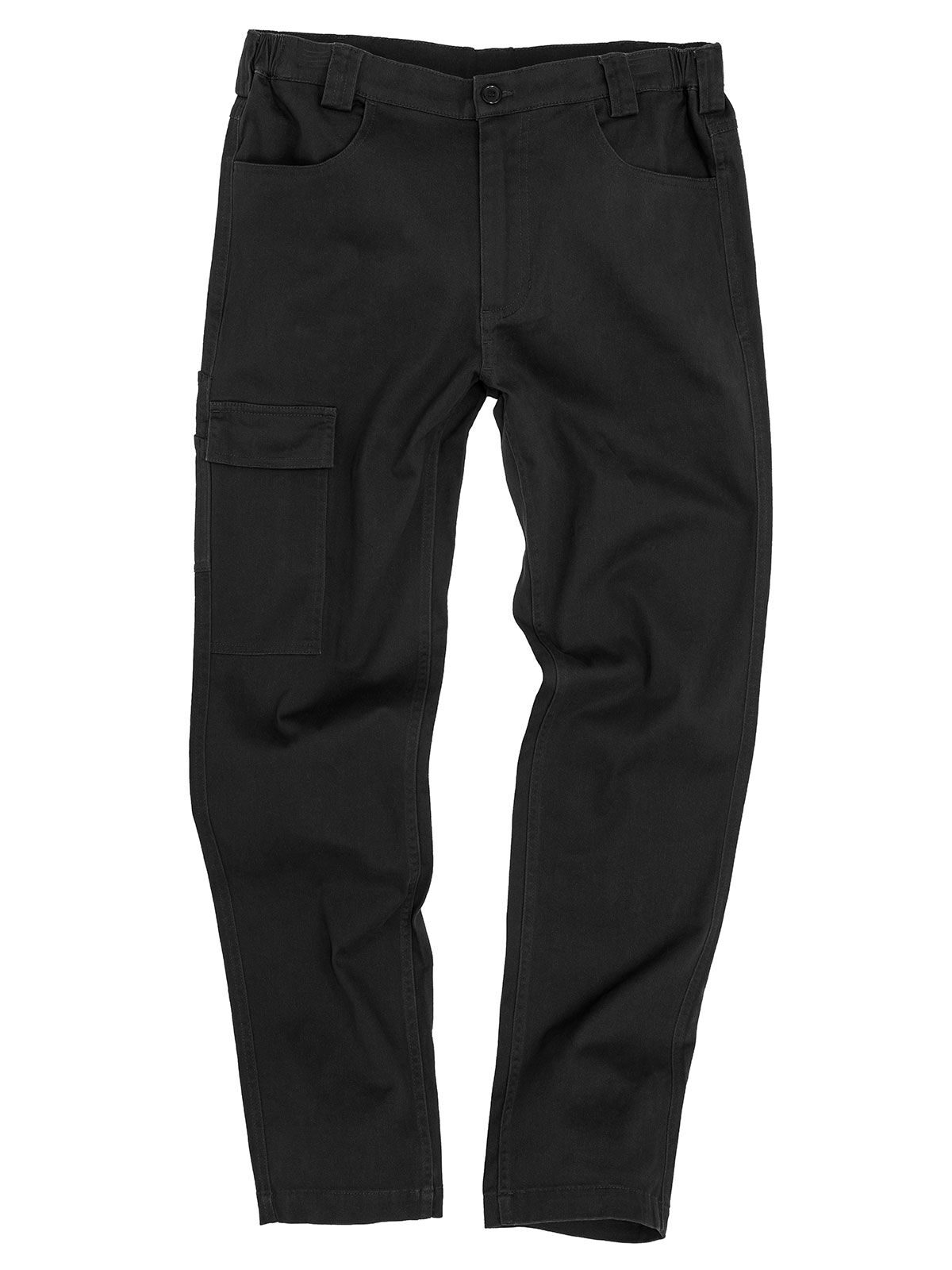 Calça chino slim super elástica - 101 - Preto