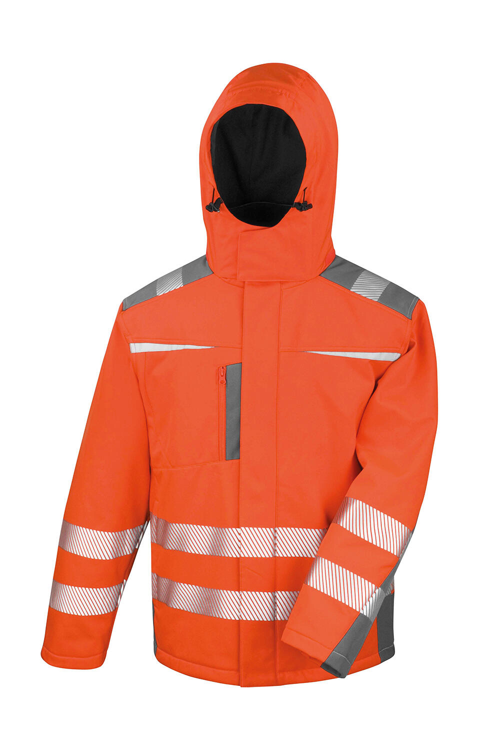 Casaco SoftShell Dinâmico - 405 - Laranja fluorescente