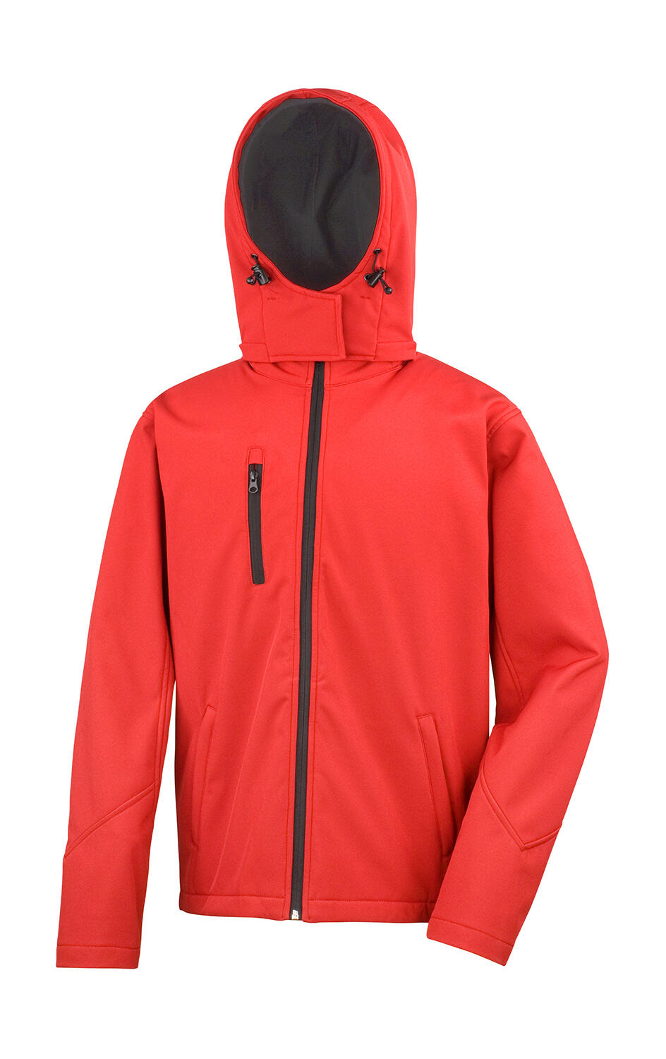 Jaqueta Softshell TX Performance com Capuz - RDBK - Vermelho/Preto