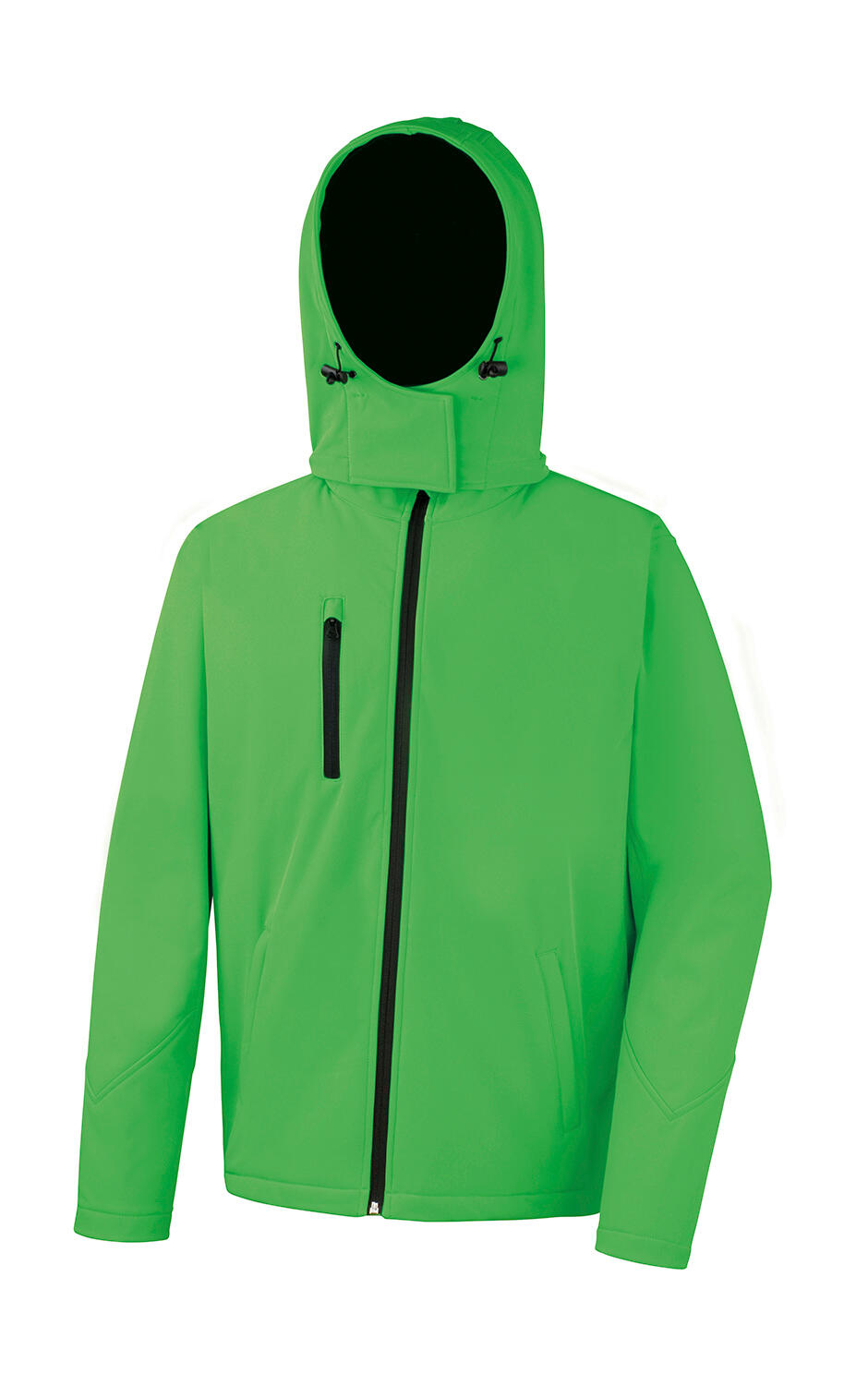 Jaqueta Softshell TX Performance com Capuz - GNBK - Verde Vivo/Preto