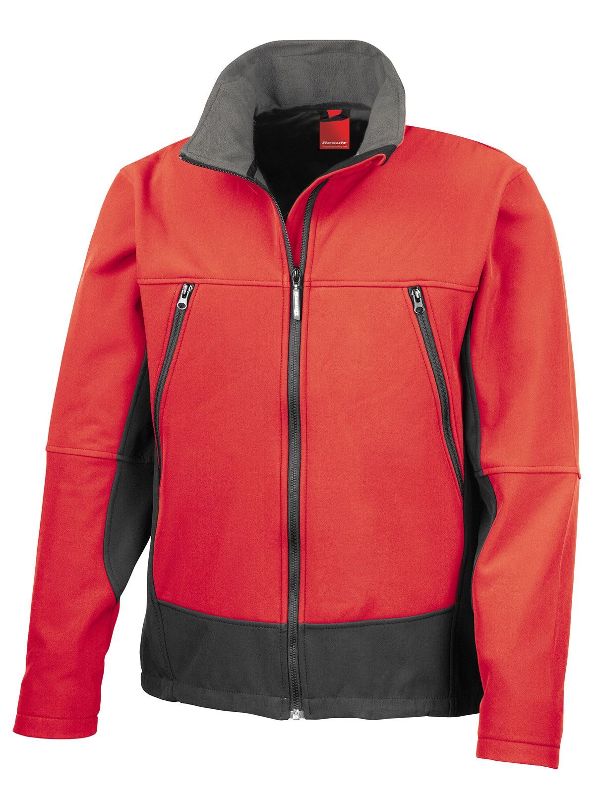 Jaqueta Softshell para Atividades - RDBK - Vermelho/Preto