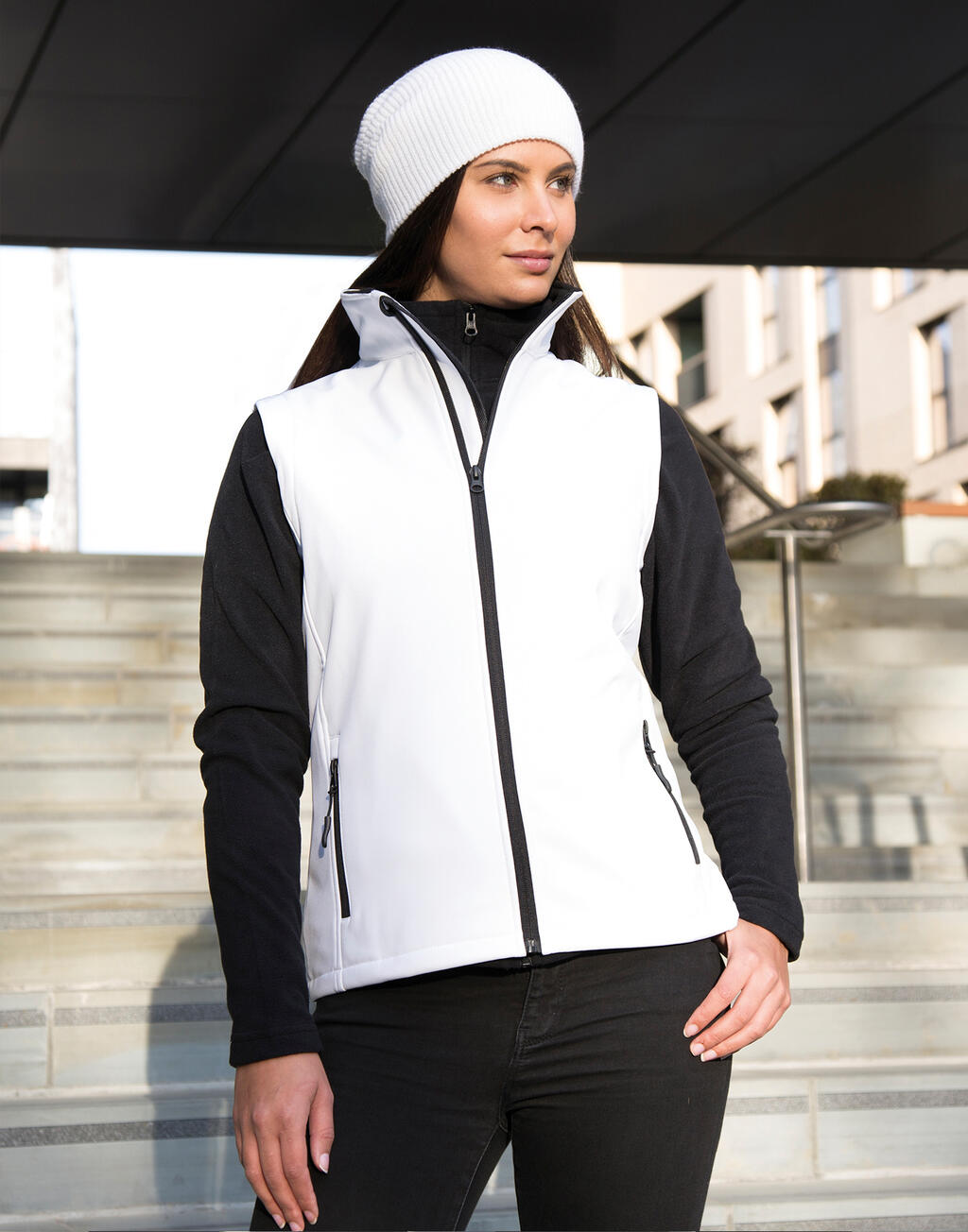 Colete Softshell Feminino Imprimível