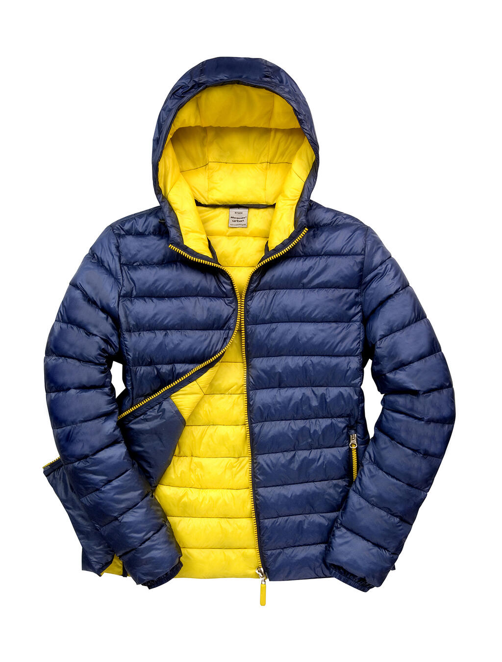 Jaqueta com capuz Snow Bird - 272 - Azul-marinho/Amarelo