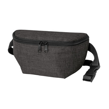 ABRIL. Bolsa de cintura 600D - 133 - Cinza escuro