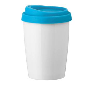 DUWAL. Caneca térmica de 220 ml - 124 - Azul