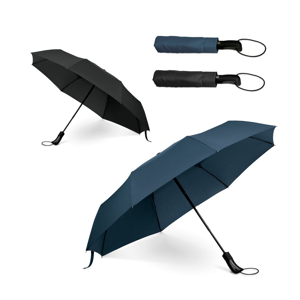 CAMPANELA. Guarda-chuva em pongee 190T com abertura e fechamento automáticos.