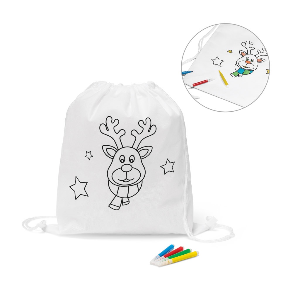 GLENCOE. Mochila para colorir