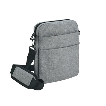 GRAPHS CROSS. Bolsa de ombro 600D - 123 - Cinza claro