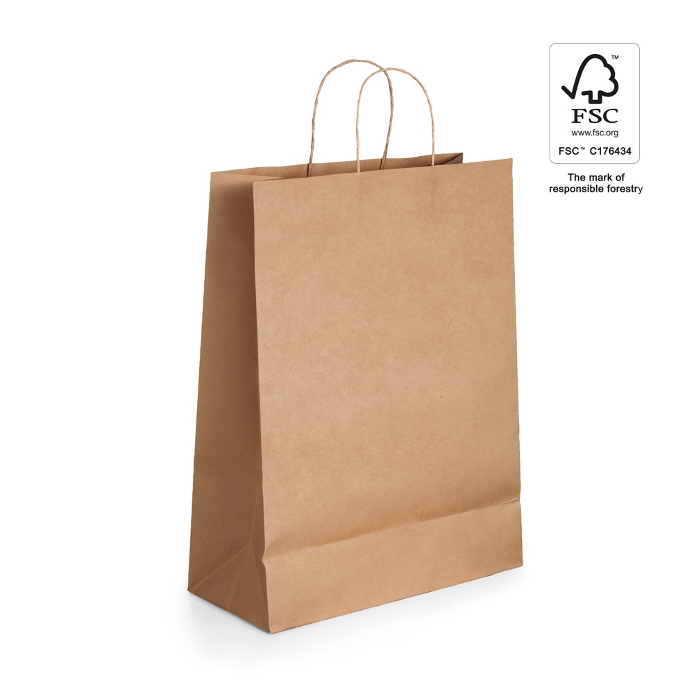 LEIA. Saco de papel kraft (115 g/m²)