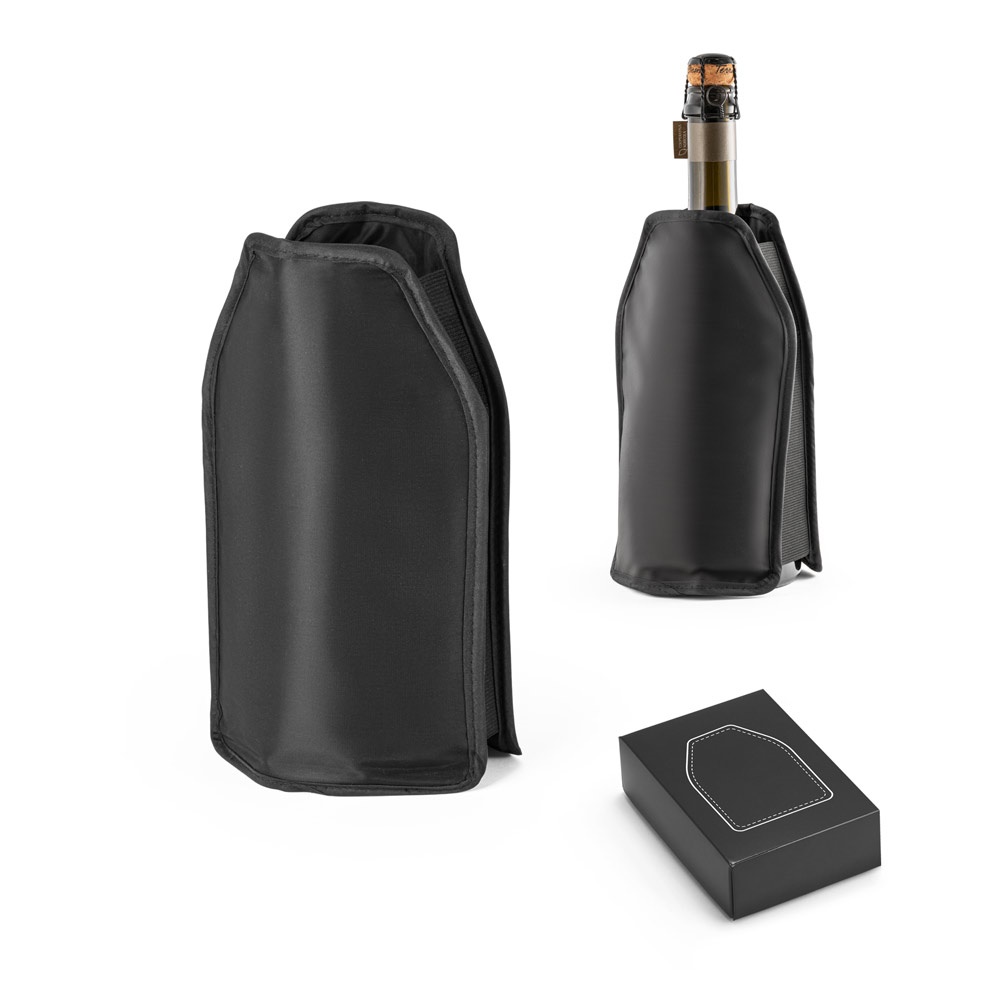 BLEND. Capa de nylon refrescante, ideal para garrafas de vinho.