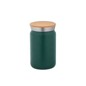 LAVINE 350. Garrafa térmica de aço inoxidável de 350ml - 129 - Verde escuro