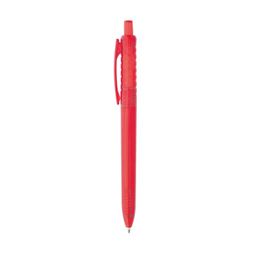 HYDRA. Caneta esferográfica feita de poliéster reciclado (100% rPET) - 105 - Vermelho