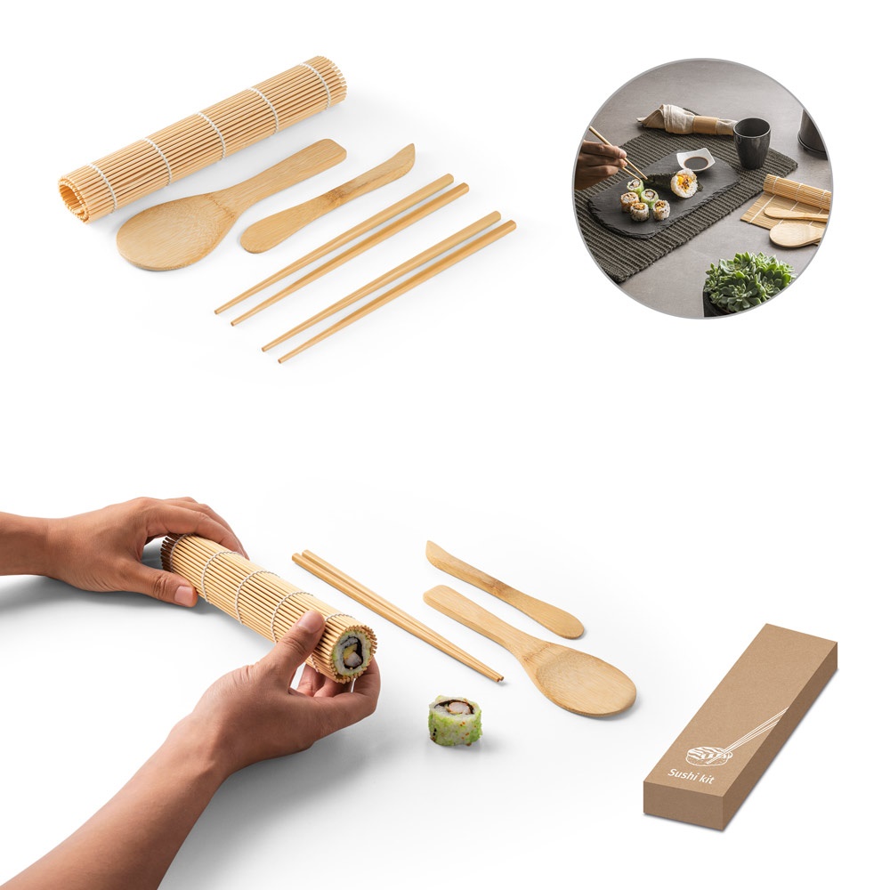 MORIMOTO. Conjunto de Sushi de Bambu
