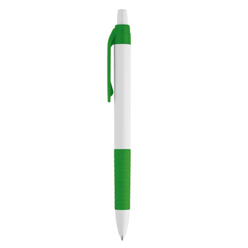 AERO. Caneta esferográfica com acabamento antiderrapante. - 109 - Verde