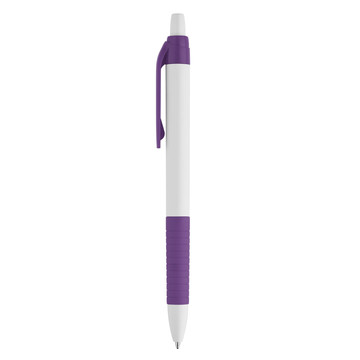 AERO. Caneta esferográfica com acabamento antiderrapante. - 132 - Viola