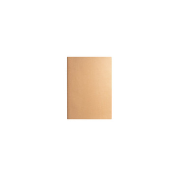 Bloco de notas ALCOTT A6 com capa de cartão (250 g/m²) e páginas lisas. - 160 - Natural