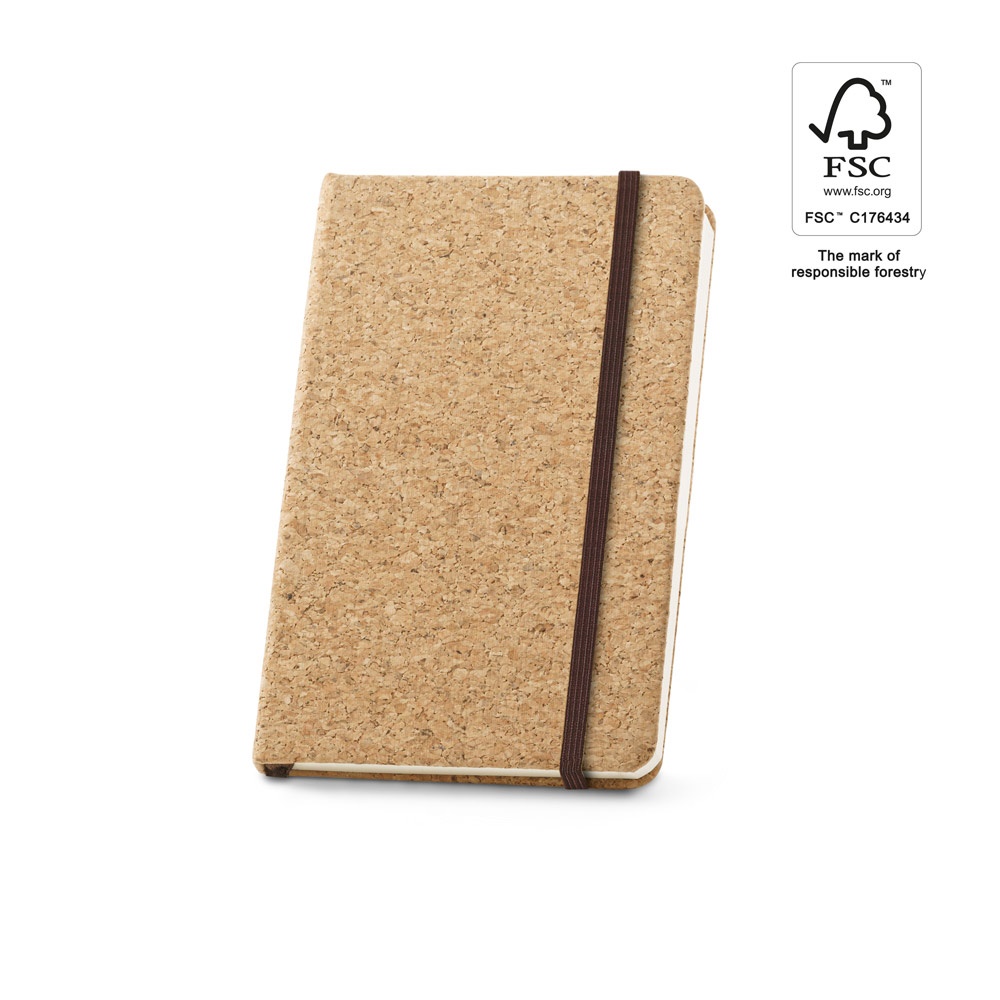 HAWKINS. Caderno de bolso em cortiça com 160 páginas lisas.