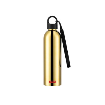 AÇO MELIOR. Garrafa de Água Dupla 500ml - 117 - Dourado