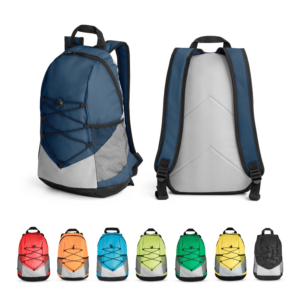 TURIM II. Mochila feita de poliéster reciclado 600D.