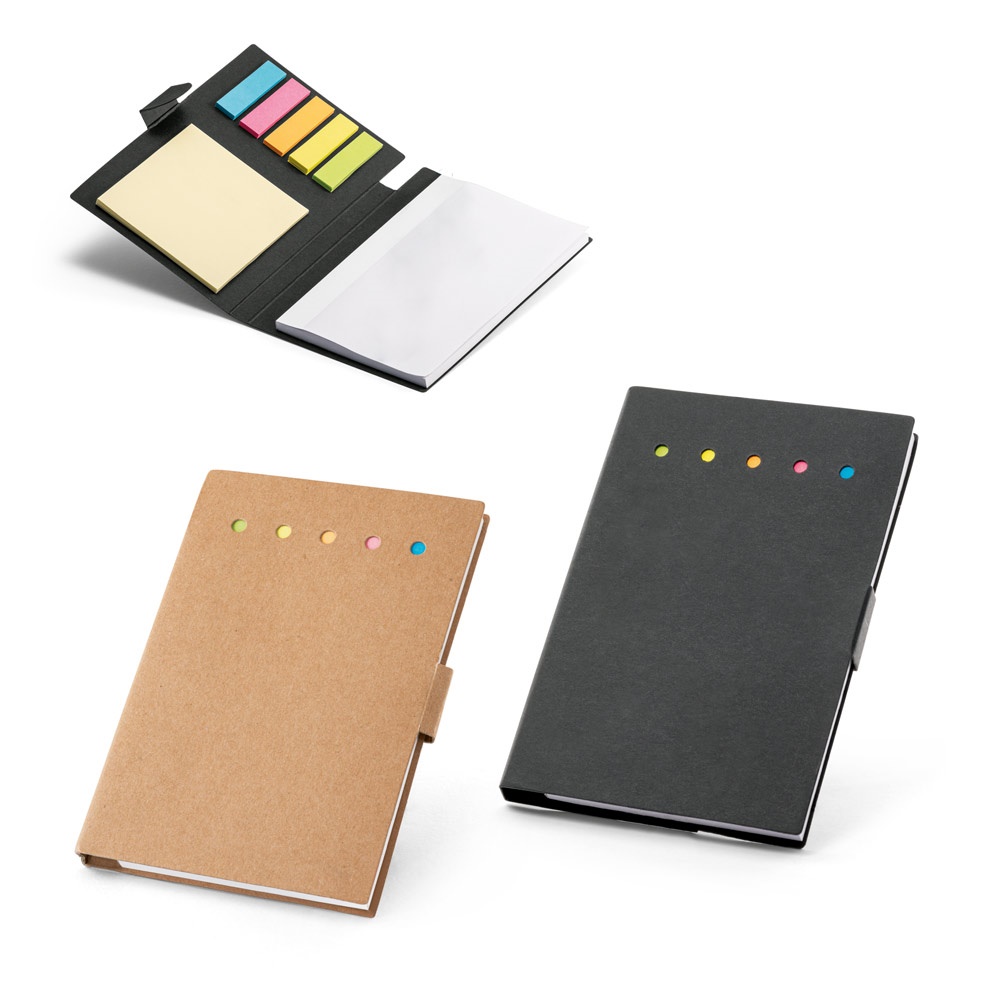 COOPER II. Bloco de notas adesivas com 6 conjuntos.