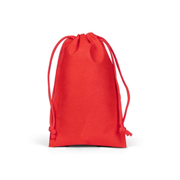 SACO PARA PRESENTE P. Saco pequeno selado a quente em tecido não tecido (60 g/m²) - 105 - Vermelho