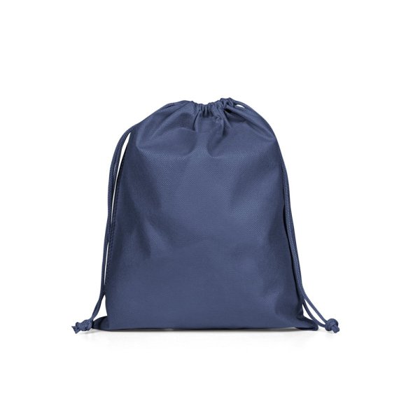 SACOLA PARA PRESENTE M. Sacola de tecido não tecido selada a quente de tamanho médio (60 g/m²) - 104 - Azul