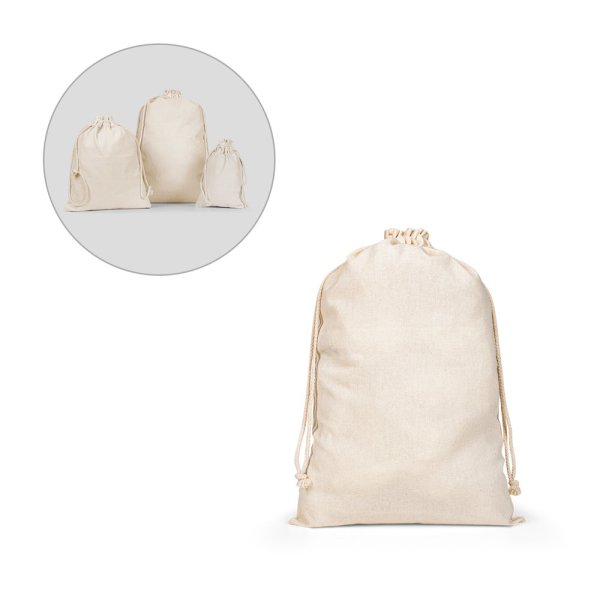 EMBALAGEM PARA PRESENTE G. Saco grande, 100% algodão (120 g/m²)