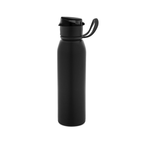 Garrafa de água esportiva LEMIEUX em aço inoxidável (90% reciclado) 670 mL - 103 - Preto