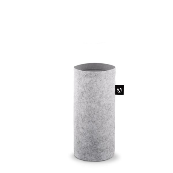 STOREY. Capa de feltro reciclado (100% rPET) ideal para garrafas de água. - 123 - Cinza claro