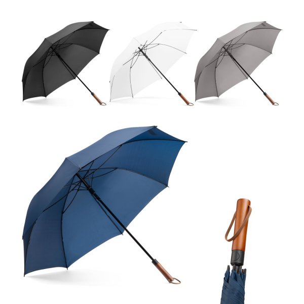 MATEO. Guarda-chuva grande de pongee (30")
