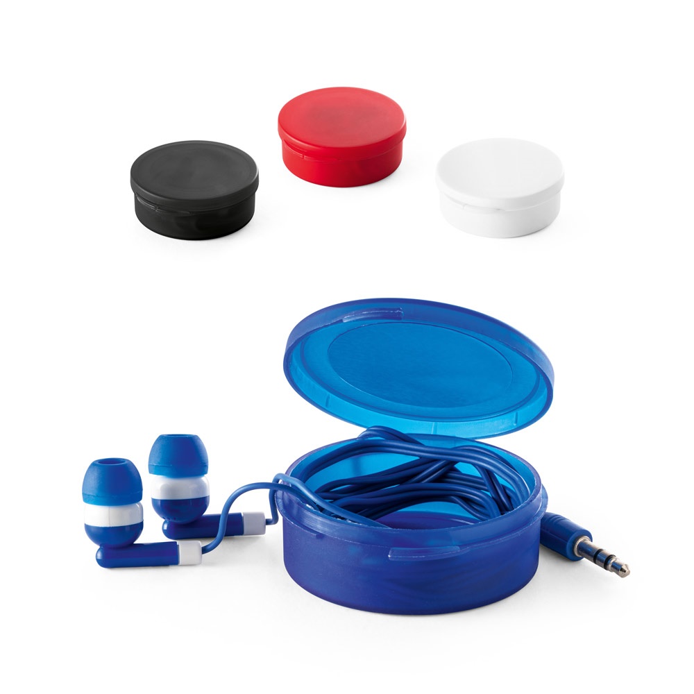 GERMAIN. Fones de ouvido com cabo ABS de 1,2 metro.