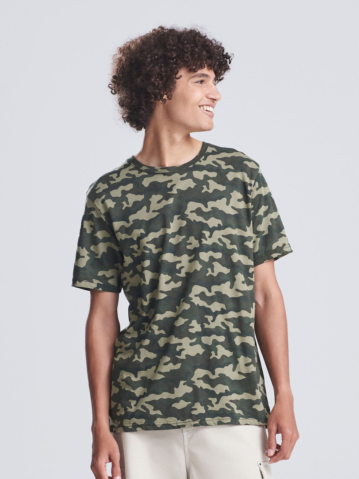 Camiseta camuflada