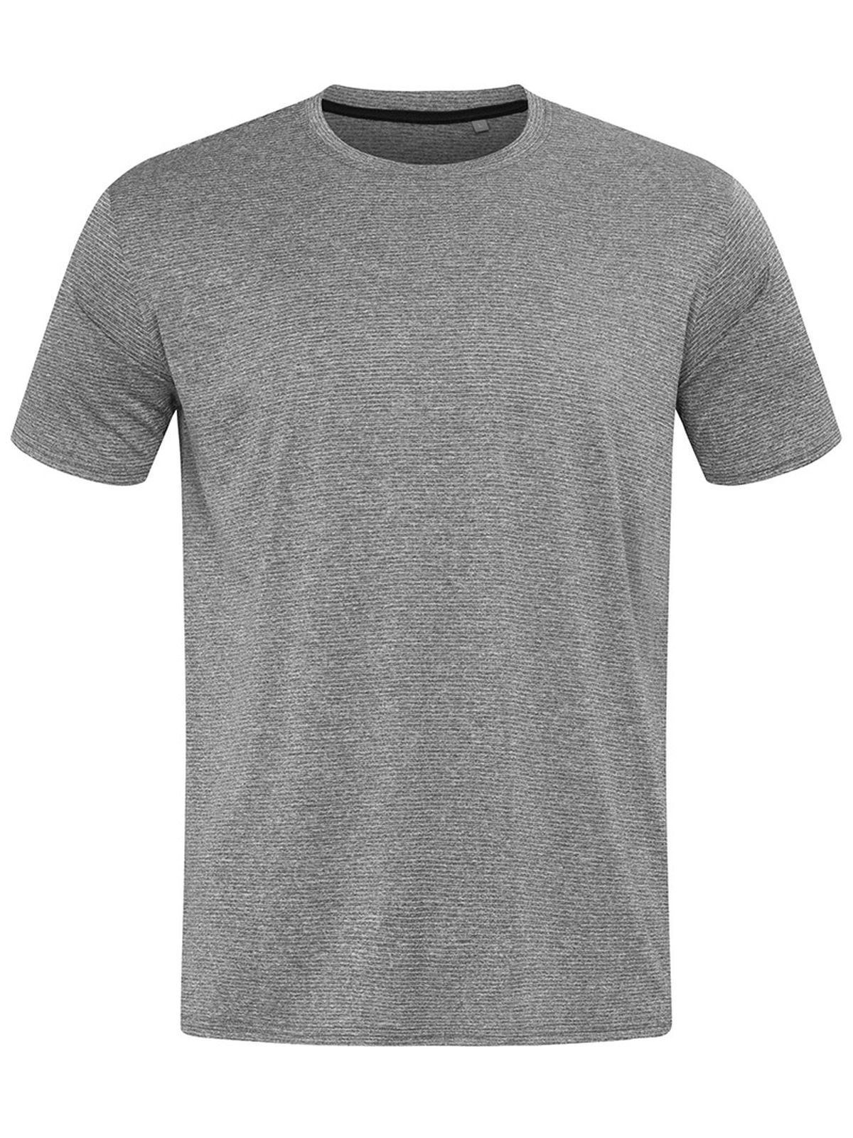 Camiseta esportiva reciclada Move Masculina - GYH - Urze cinzenta