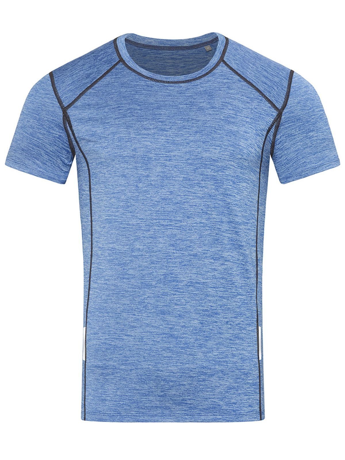 Camiseta esportiva reciclada Reflect Masculina - BLH - Urze azul