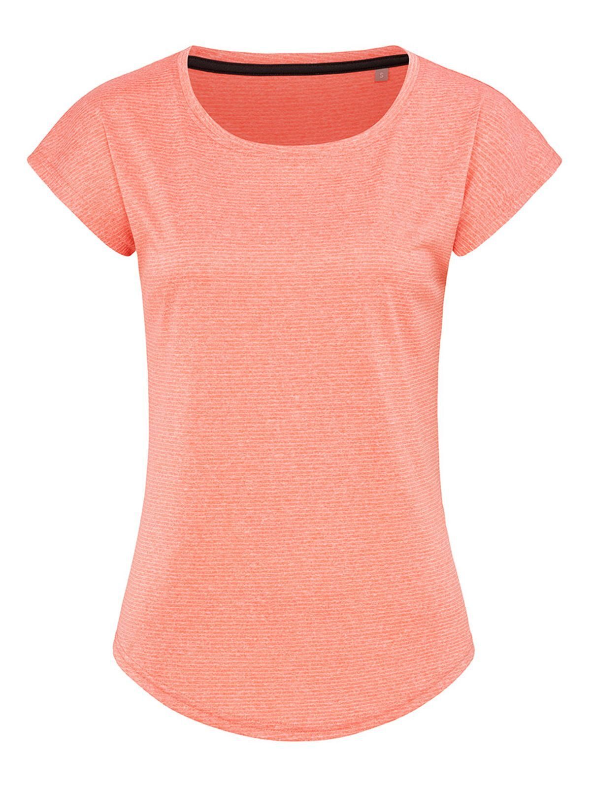 Camiseta esportiva reciclada Move Women - CLH - Urze coral
