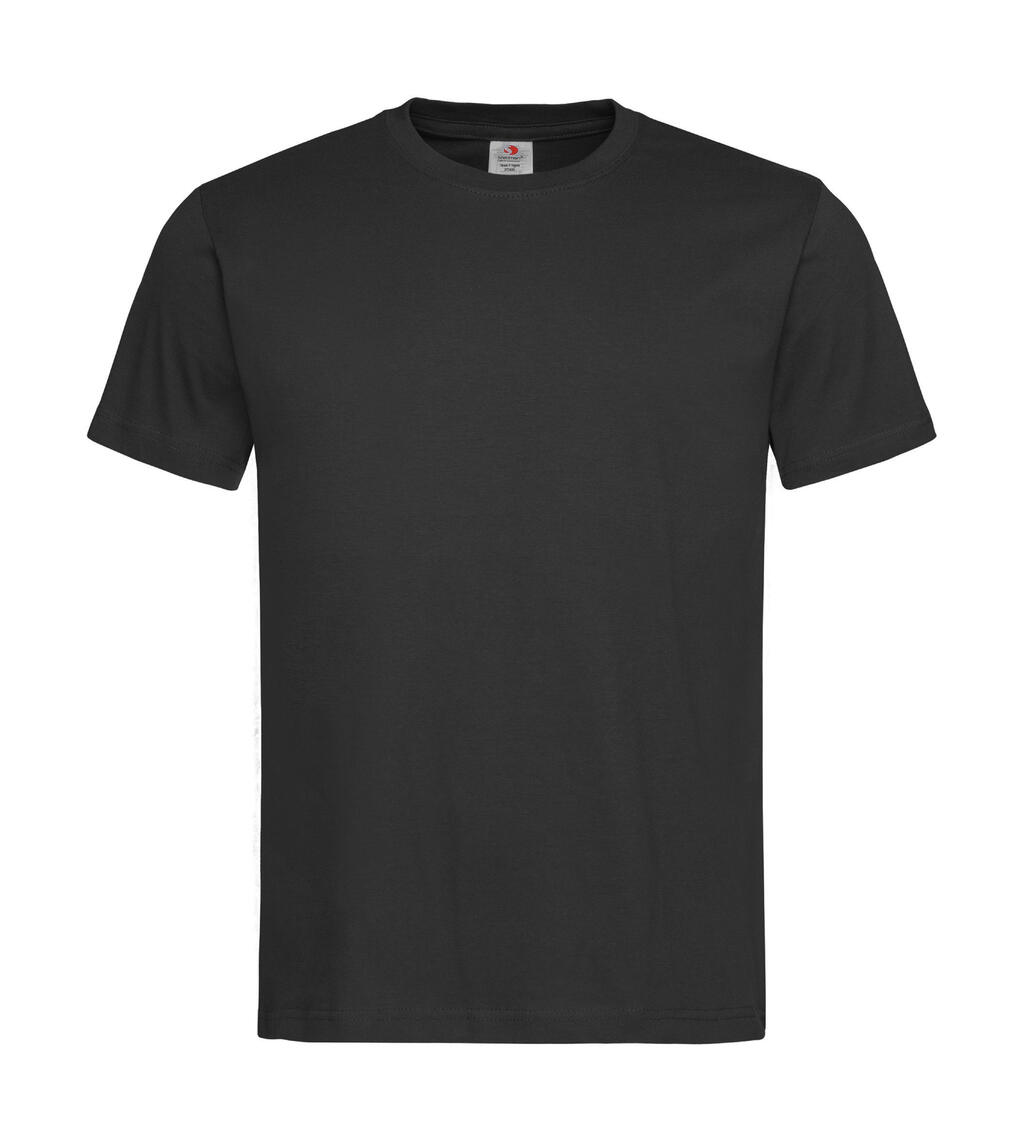 Gola redonda unissex orgânica Classic-T - BLO - Opala negra