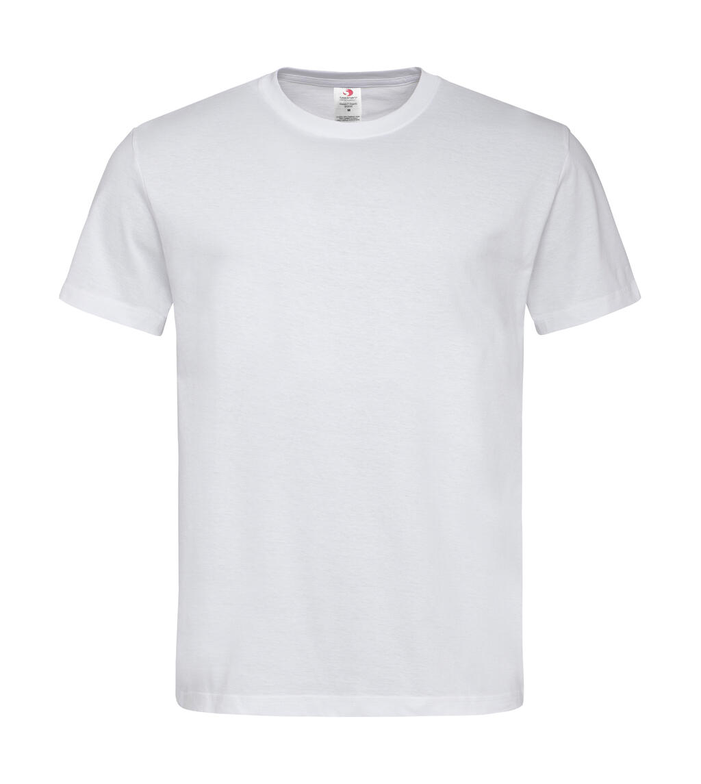 Gola redonda unissex orgânica Classic-T - WHI - Branco